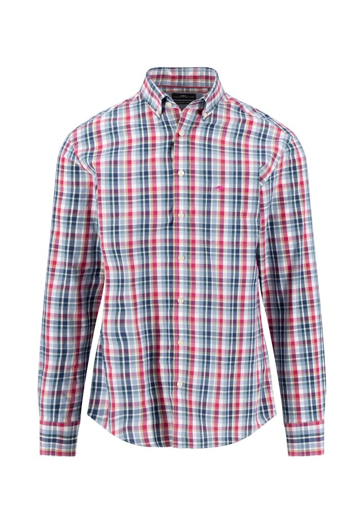 Multicolor Check, Grape - RUTHERFORD & Co