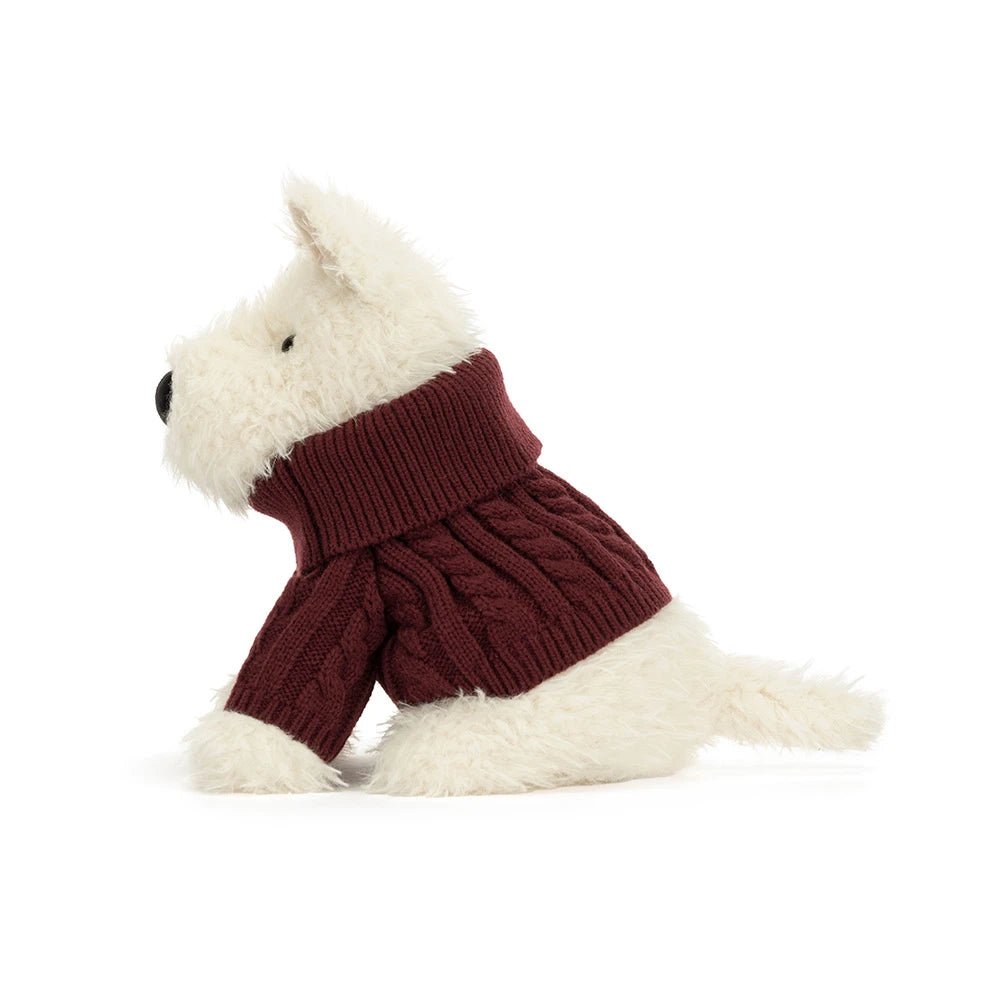 Munro Scottie Dog 'Winter Jumper' - RUTHERFORD & Co