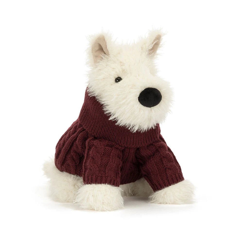 Munro Scottie Dog 'Winter Jumper' - RUTHERFORD & Co