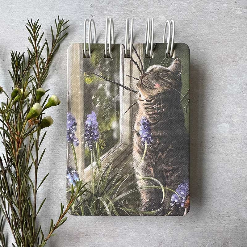 Muscari Small Spiral Notepad - RUTHERFORD & Co
