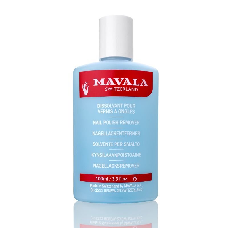 Nail Enamel Remover (Blue Plastic) 100ml - RUTHERFORD & Co