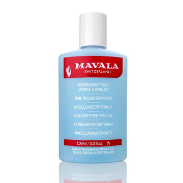 Nail Enamel Remover (Blue Plastic) 100ml - RUTHERFORD & Co