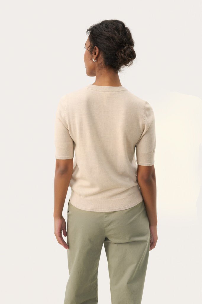 NatanyaPW Pullover - Natural Melange - RUTHERFORD & Co