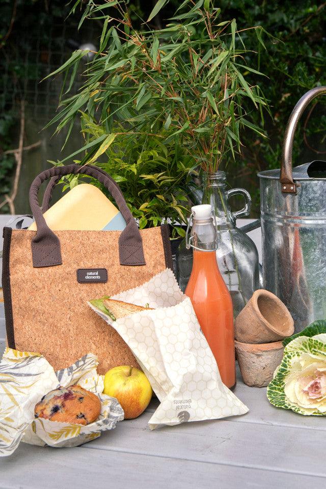 Natural Elements Eco - Friendly Set of Two Beeswax Sandwich Bags - RUTHERFORD & Co
