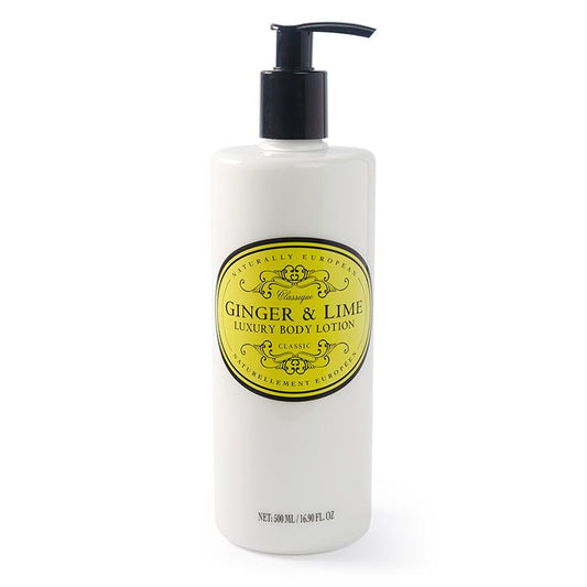 Naturally European Ginger & Lime Body Lotion 500ml