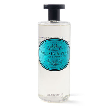 Naturally European Freesia and Pear Shower Gel 500ml - RUTHERFORD & Co