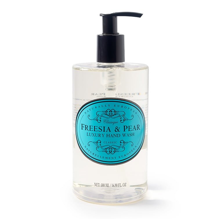 Naturally European Freesia & Pear Hand Wash 500ml - RUTHERFORD & Co