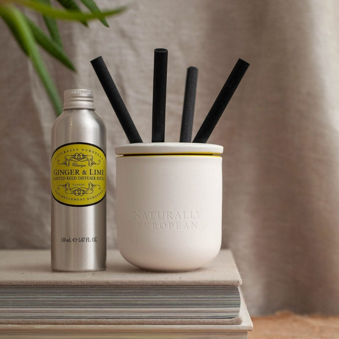 Naturally European Ginger and Lime 150ml Diffuser Refill - RUTHERFORD & Co