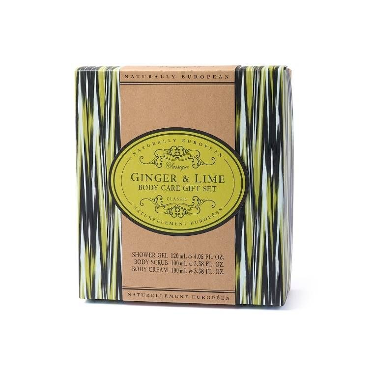 Naturally European Ginger and Lime Body Care Set - RUTHERFORD & Co