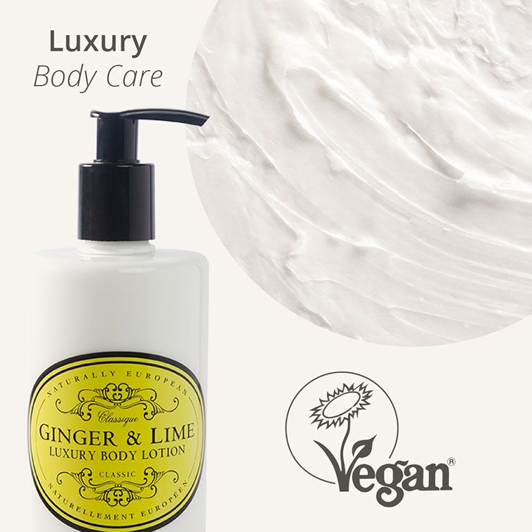 Naturally European Ginger & Lime Body Lotion 500ml - RUTHERFORD & Co