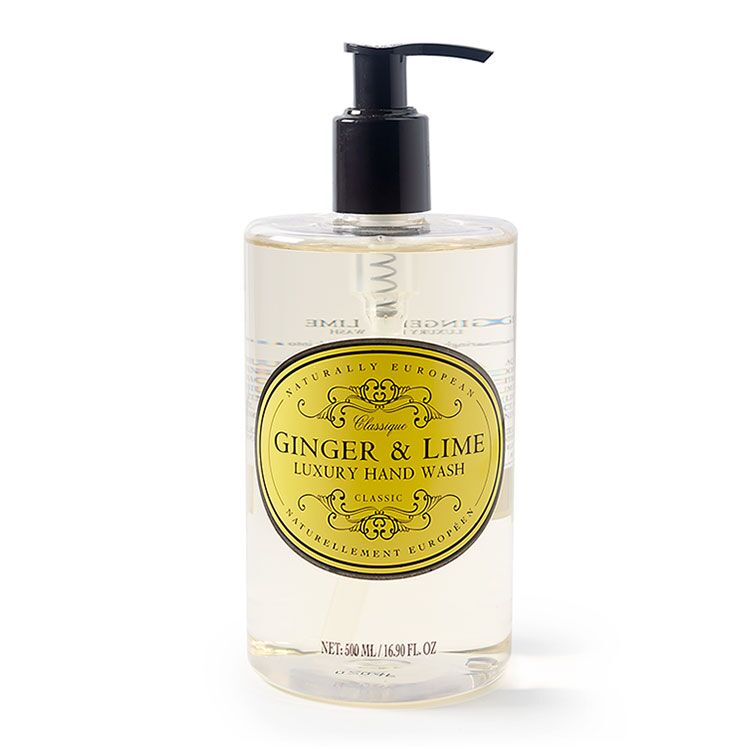 Naturally European Ginger & Lime Hand Wash 500ml - RUTHERFORD & Co