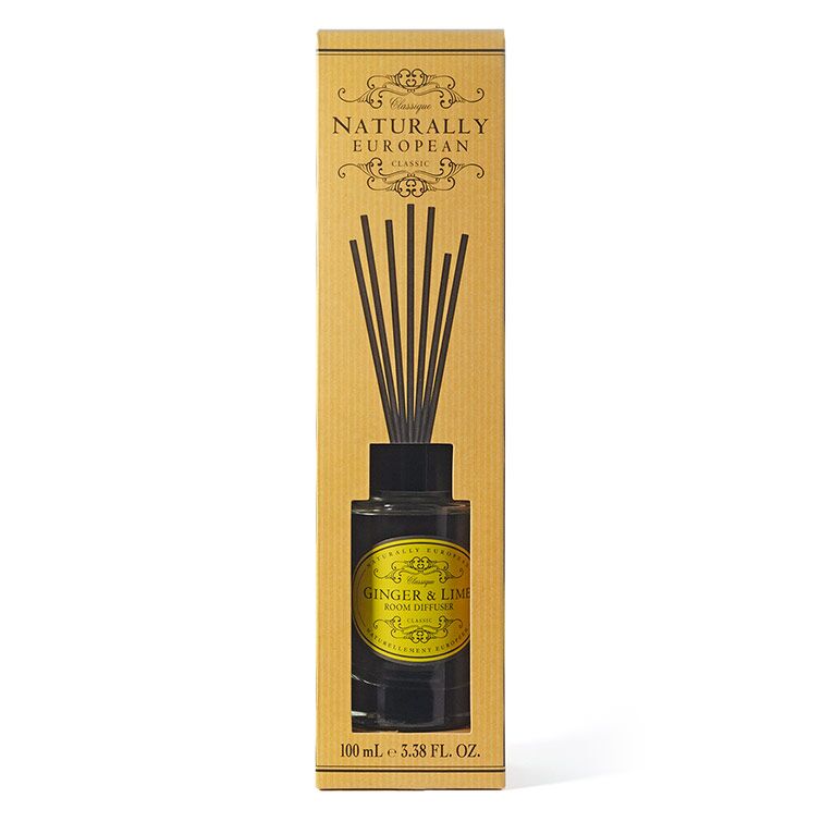 Naturally European Ginger & Lime Room Diffuser 100ml - RUTHERFORD & Co