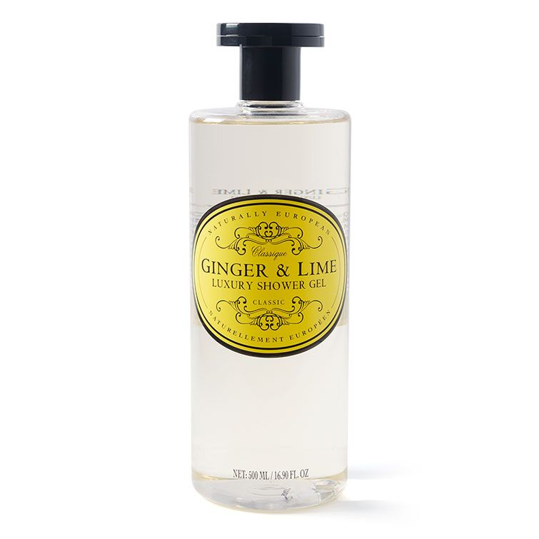 Naturally European Ginger & Lime Shower Gel 500ml - RUTHERFORD & Co