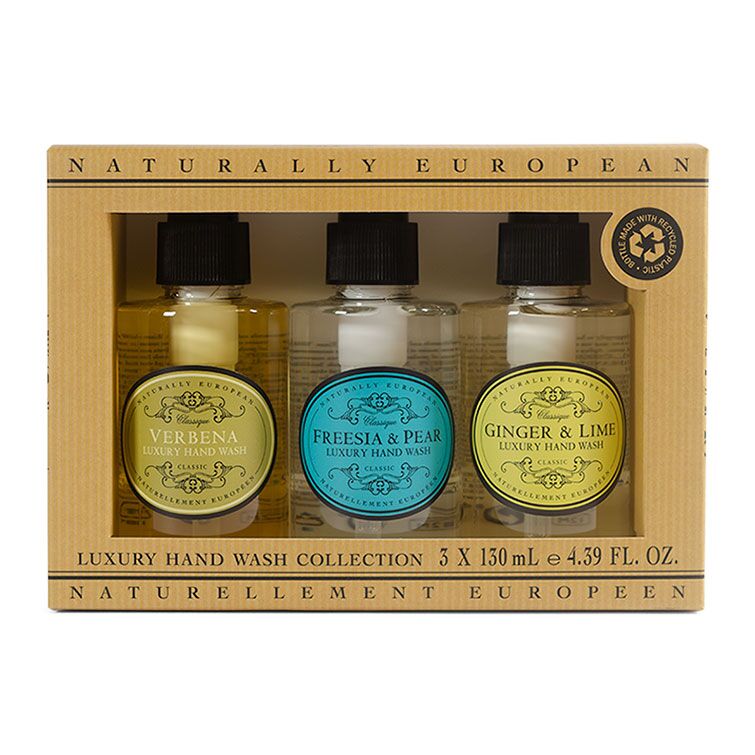 Naturally European Hand Wash Collection 3 x 100ml - RUTHERFORD & Co