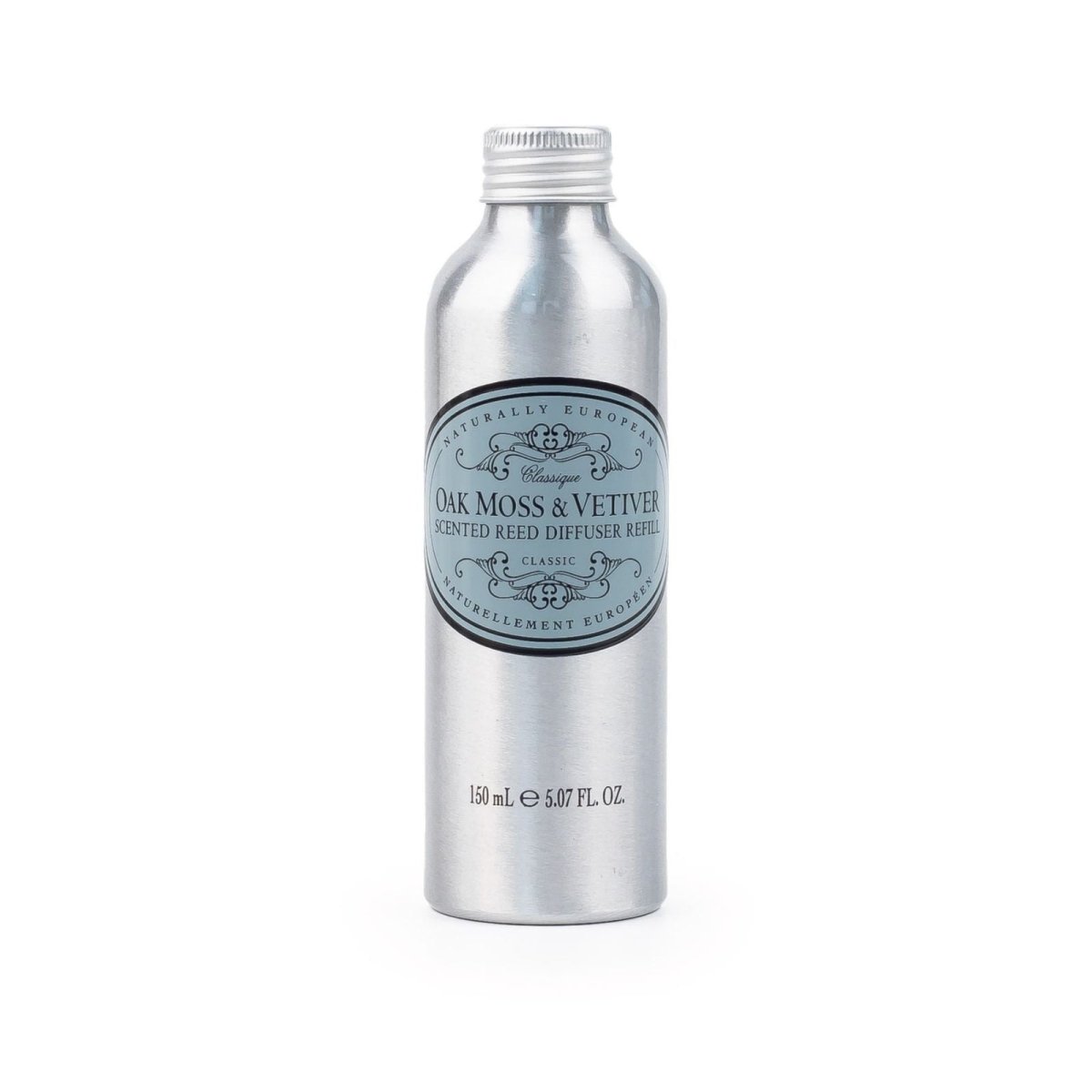 Naturally European Oak Moss and Vetiver 150ml Diffuser Refill - RUTHERFORD & Co
