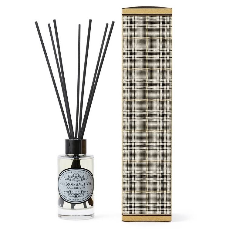 Naturally European Oak Moss and Vetiver Diffuser - 100ml - RUTHERFORD & Co
