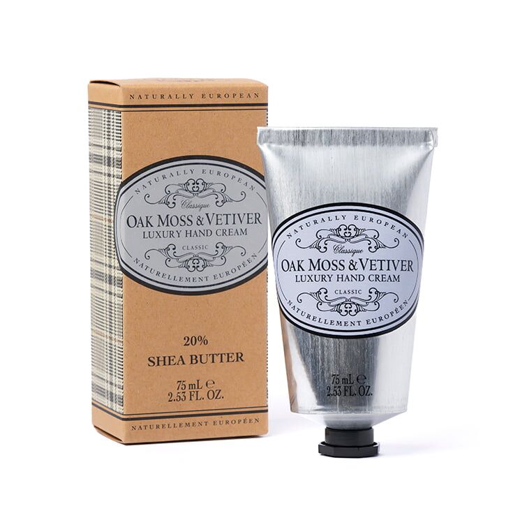 Naturally European Oak Moss and Vetiver Hand Cream - 75ml - RUTHERFORD & Co