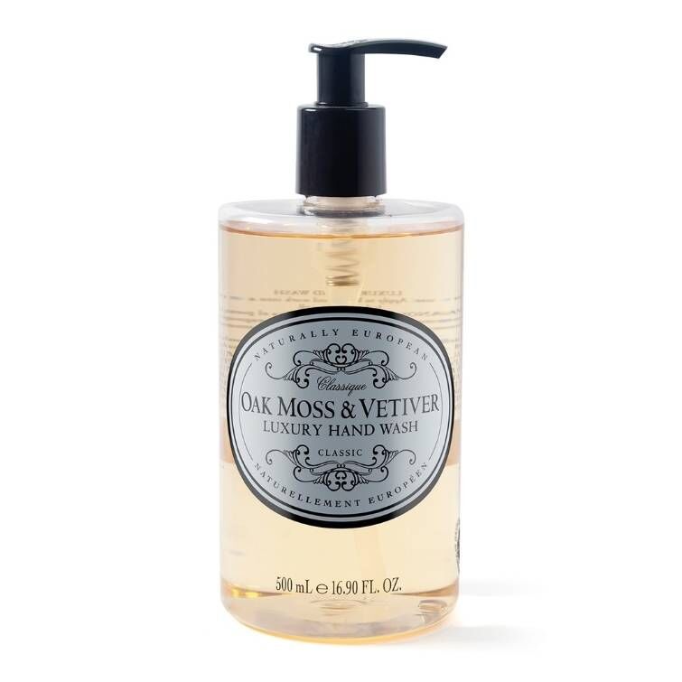 Naturally European Oak Moss and Vetiver Hand Wash 500ml - RUTHERFORD & Co