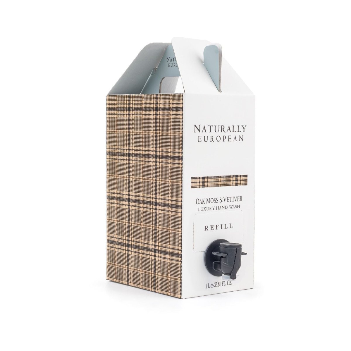 Naturally European Oak Moss and Vetiver Hand Wash Refill 1l - RUTHERFORD & Co