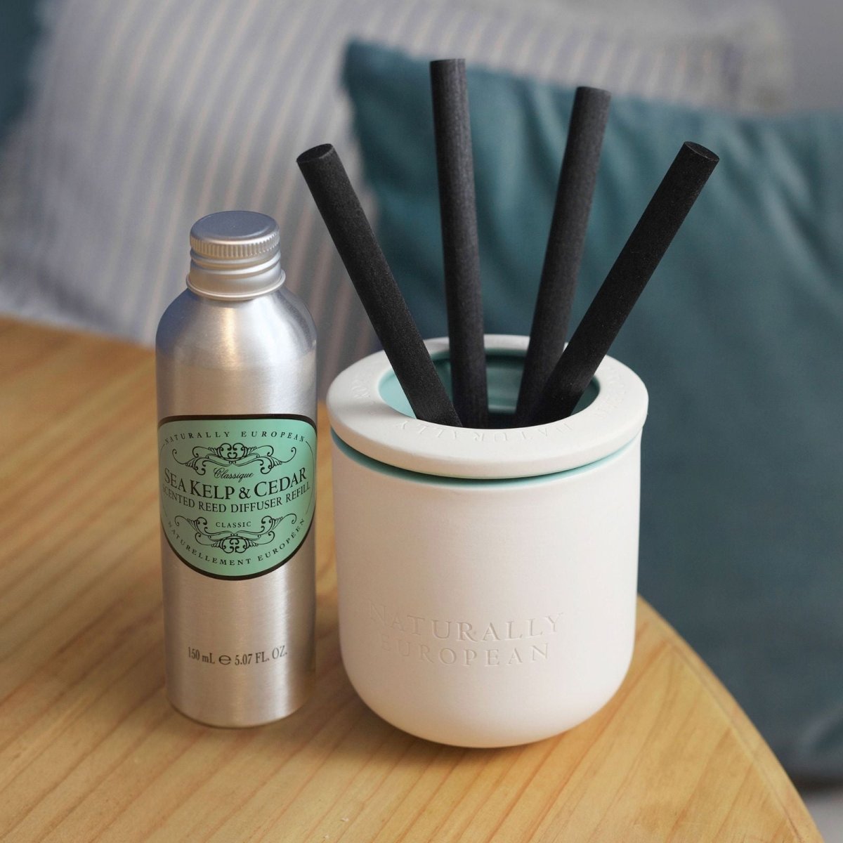 Naturally European Sea Kelp and Cedar 150ml Diffuser Refill - RUTHERFORD & Co