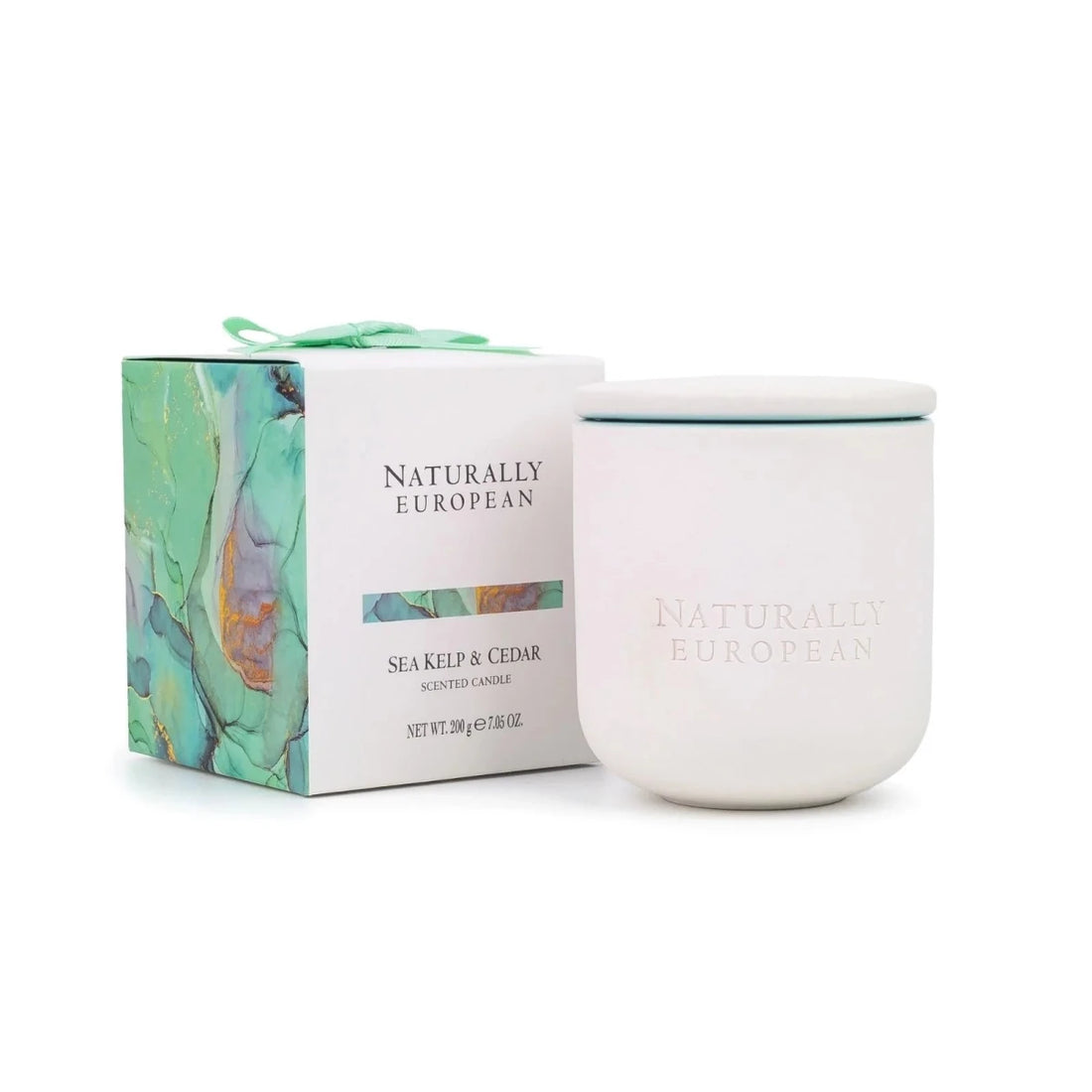 Naturally European Sea Kelp and Cedar 200g Candle - RUTHERFORD & Co