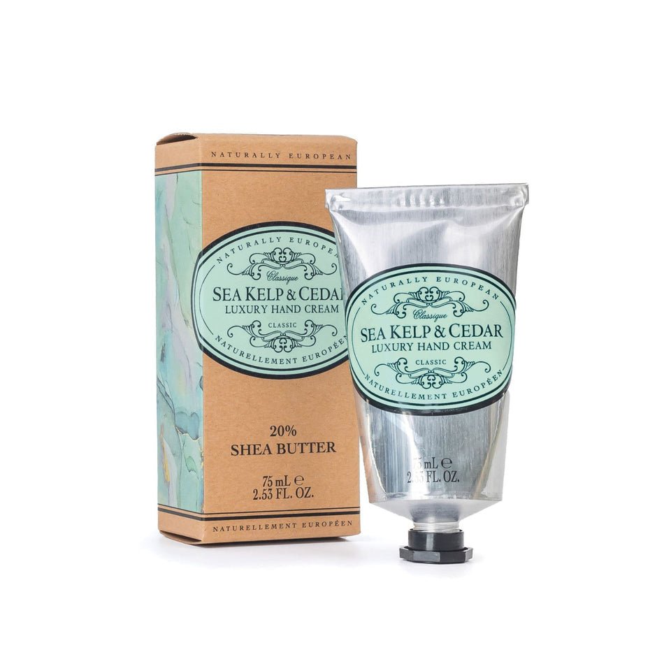 Naturally European Sea Kelp & Cedar Hand Cream 75ml - RUTHERFORD & Co