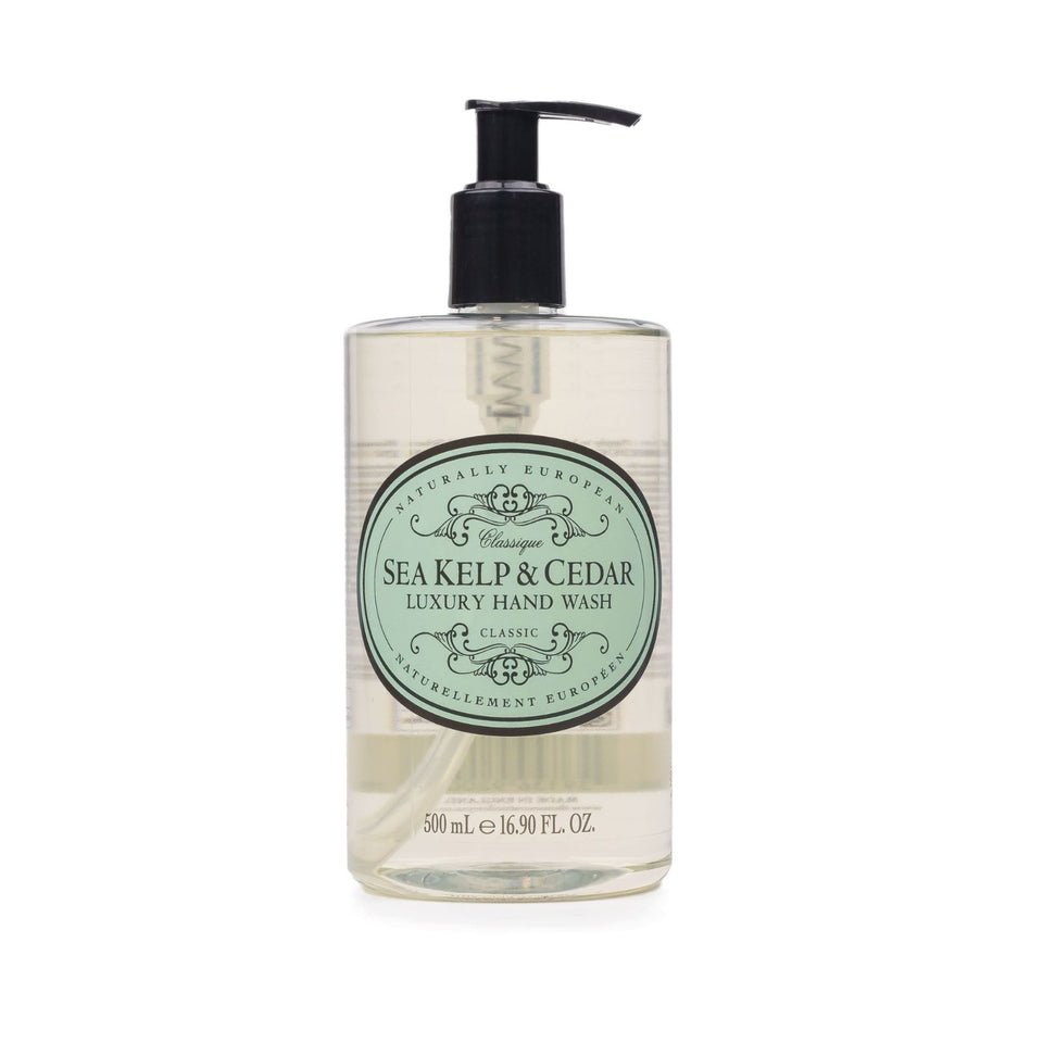 Naturally European Sea Kelp & Cedar Hand Wash 500ml - RUTHERFORD & Co