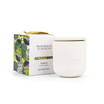 Naturally European Verbena 200g Candle - RUTHERFORD & Co