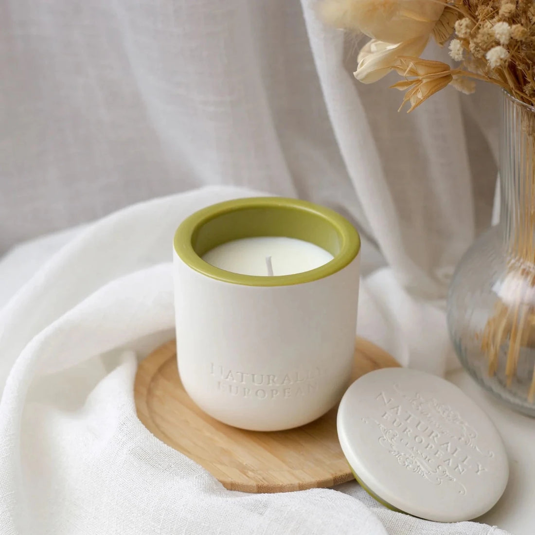 Naturally European Verbena 200g Candle - RUTHERFORD & Co