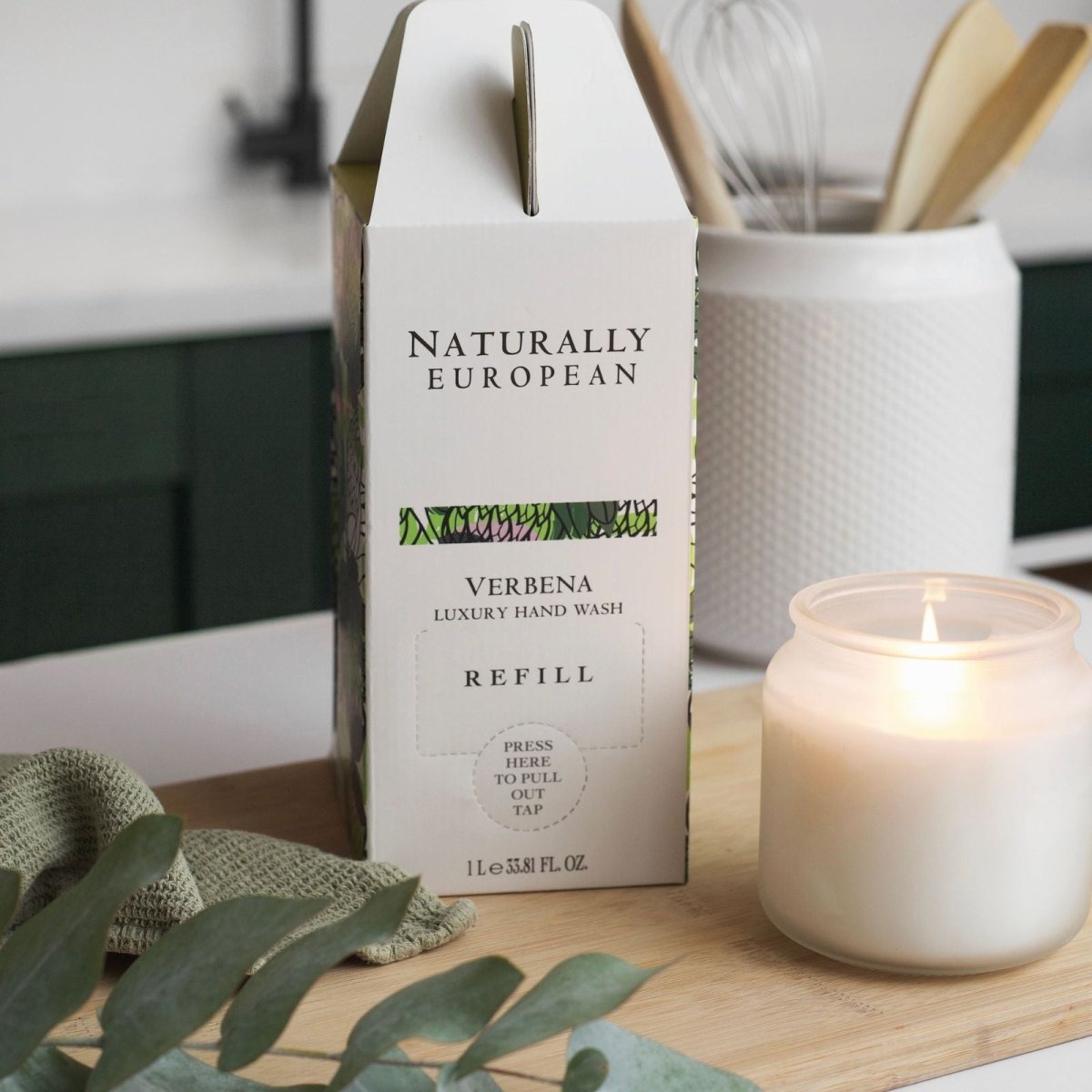 Naturally European Verbena Hand Wash Refill 1L - RUTHERFORD & Co