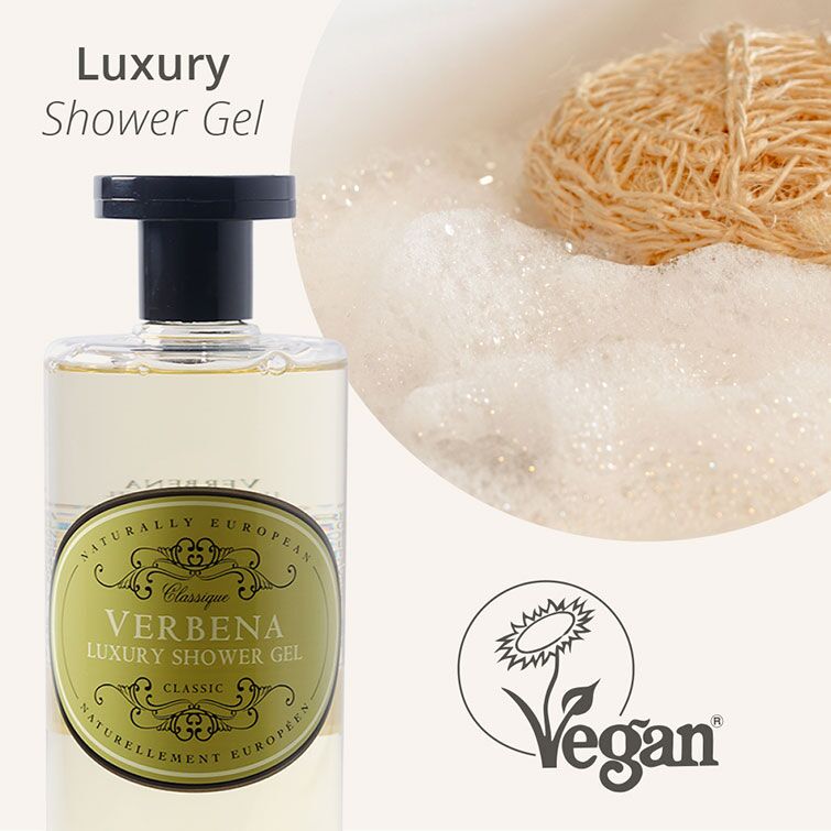 Naturally European Verbena Shower Gel 500ml - RUTHERFORD & Co