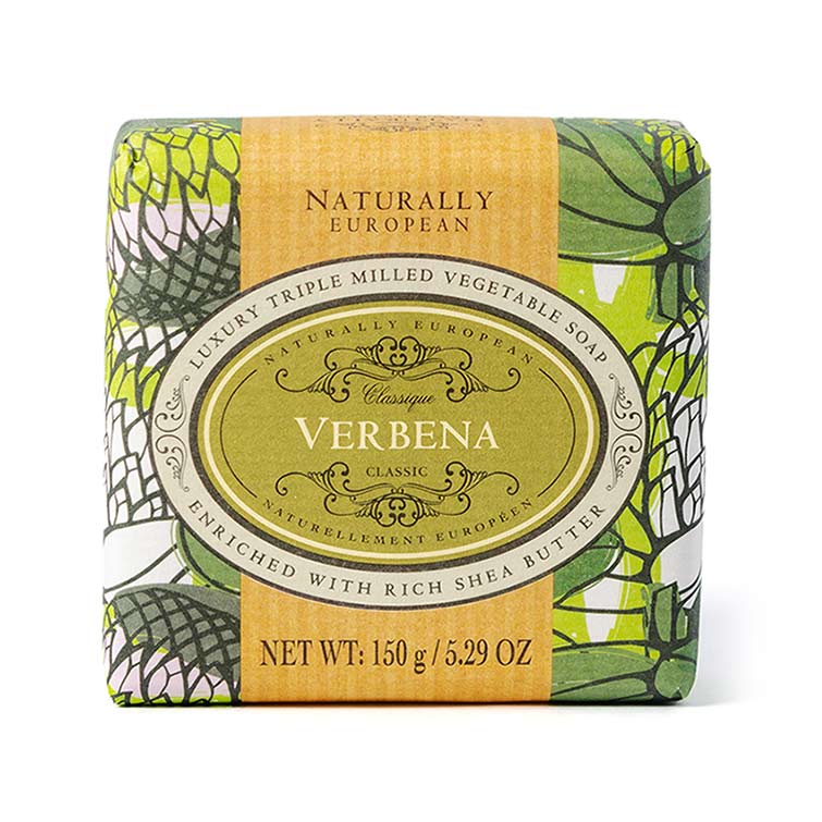 Naturally European Verbena Soap Bar 150g - RUTHERFORD & Co
