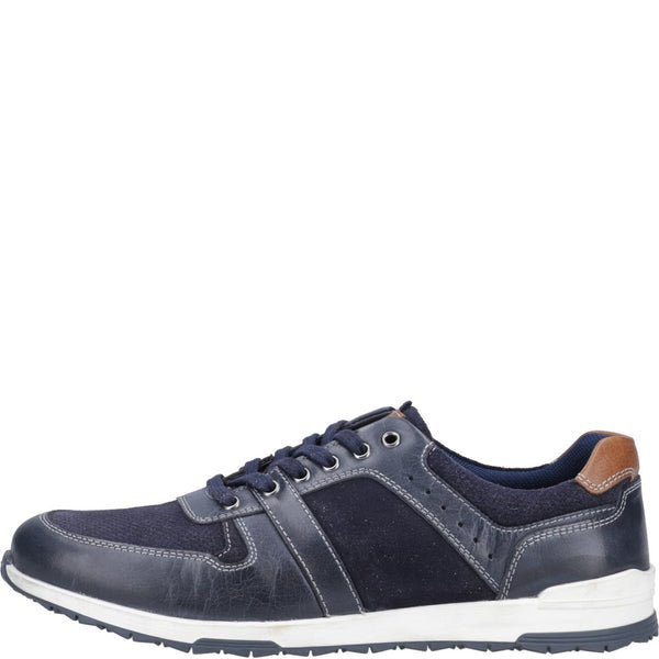 Navy Christopher Trainers - RUTHERFORD & Co