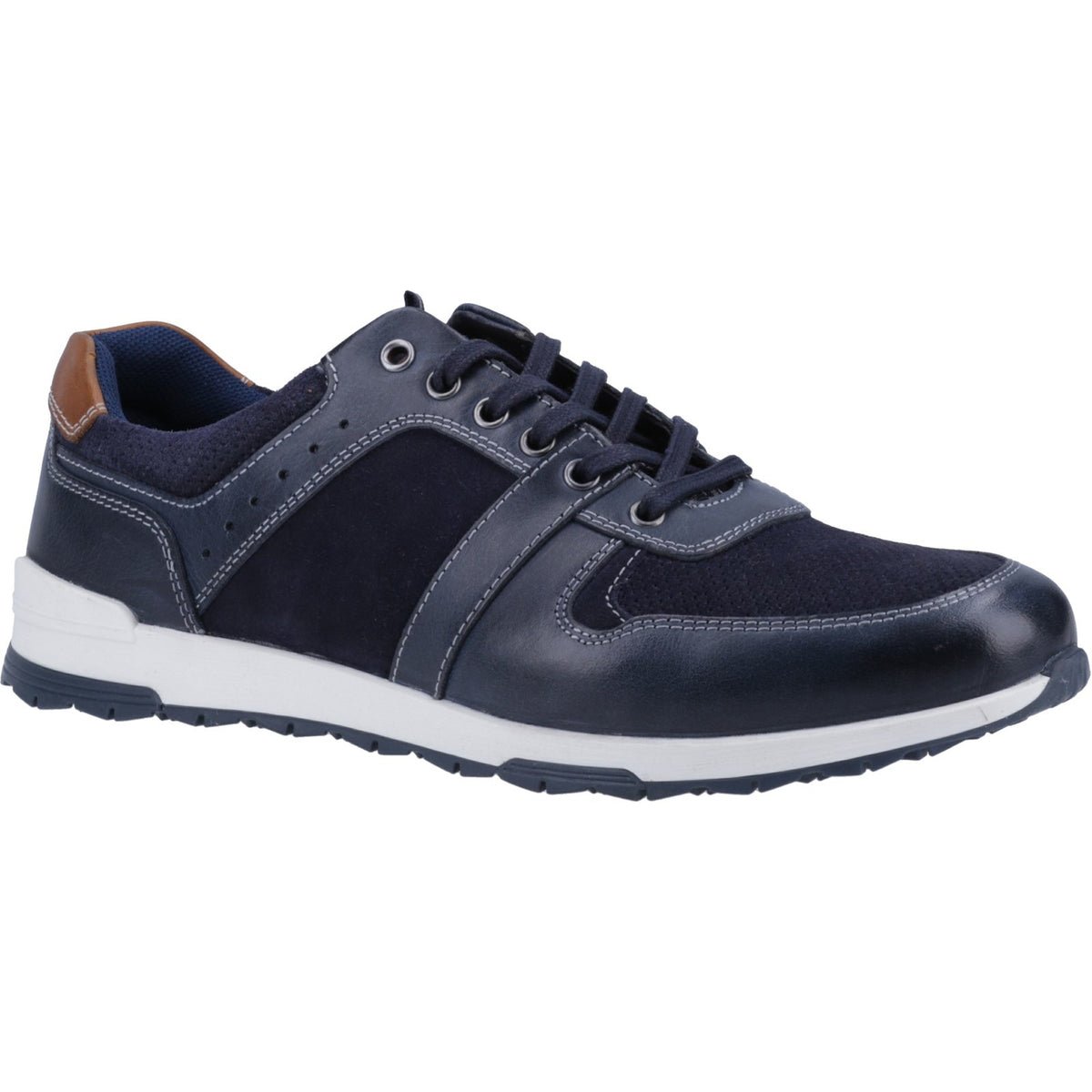 Navy Christopher Trainers - RUTHERFORD & Co