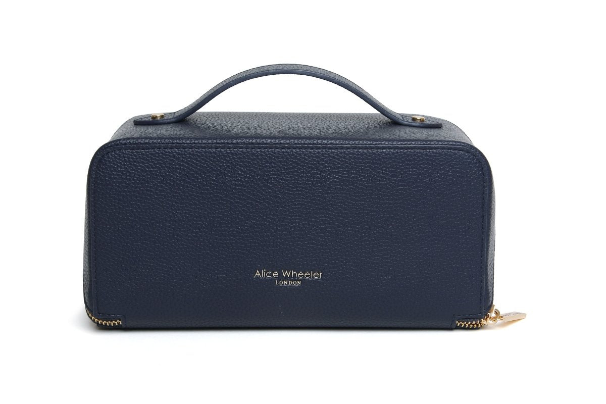 Navy - Train Case - RUTHERFORD & Co
