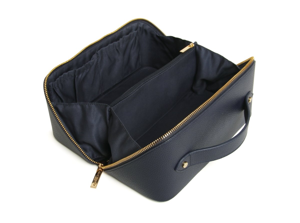 Navy - Train Case - RUTHERFORD & Co