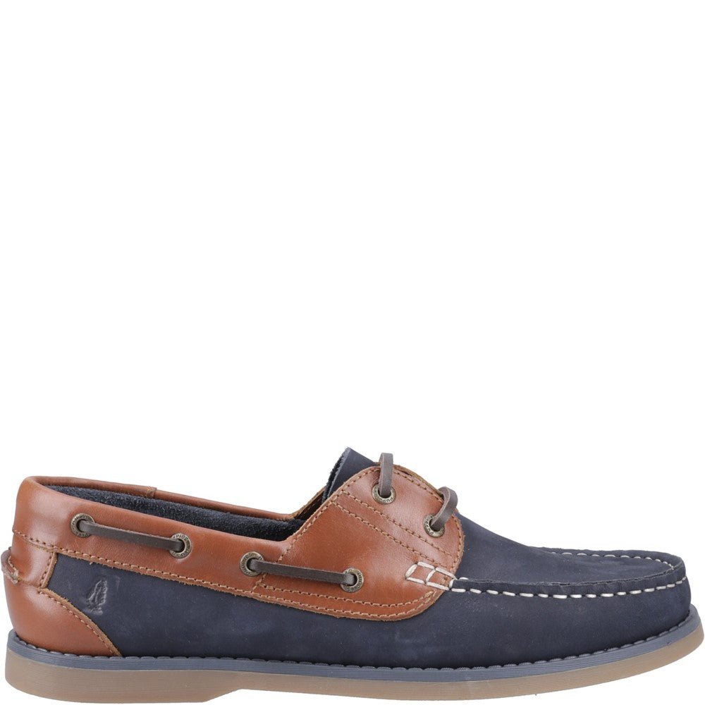 Navy/Tan Wilson Boat Shoes - RUTHERFORD & Co