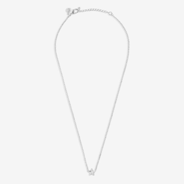 Necklace Christmas Cracker 'Merry Christmas 'Necklace in Silver Plating - RUTHERFORD & Co