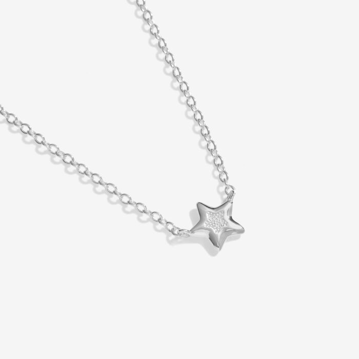 Necklace Christmas Cracker 'Merry Christmas 'Necklace in Silver Plating - RUTHERFORD & Co