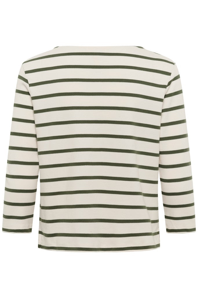 NelaPW T-Shirt - Beetle Stripe - RUTHERFORD & Co