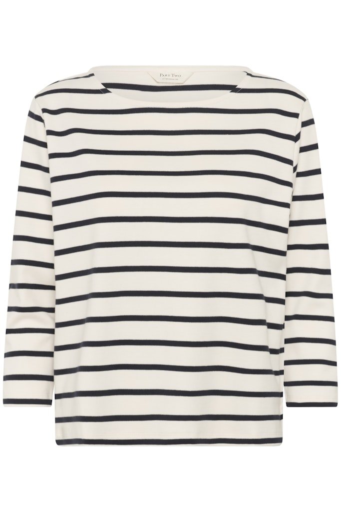 NelaPW TS Dark Navy Stripe - RUTHERFORD & Co