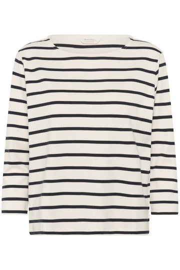 NelaPW TS Dark Navy Stripe - RUTHERFORD & Co