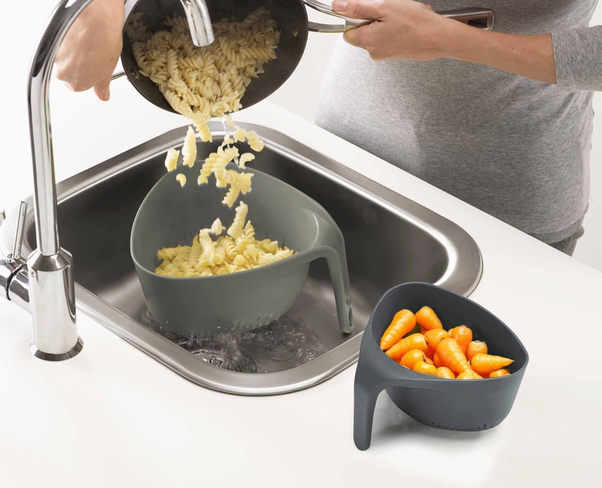 Nest™ 2 - piece Grey Colander Set - RUTHERFORD & Co