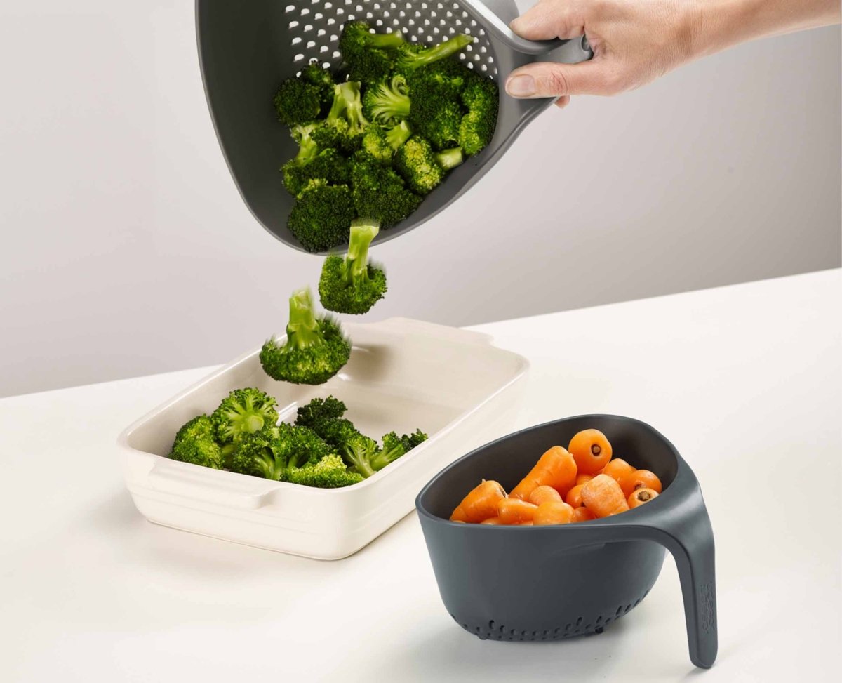 Nest™ 2 - piece Grey Colander Set - RUTHERFORD & Co