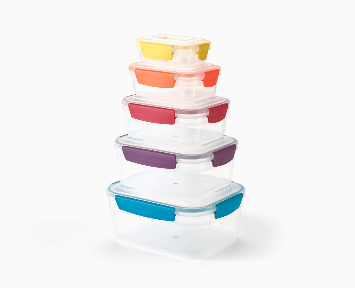 Nest™ Lock 5 - piece Multicolour Food Container Set - RUTHERFORD & Co