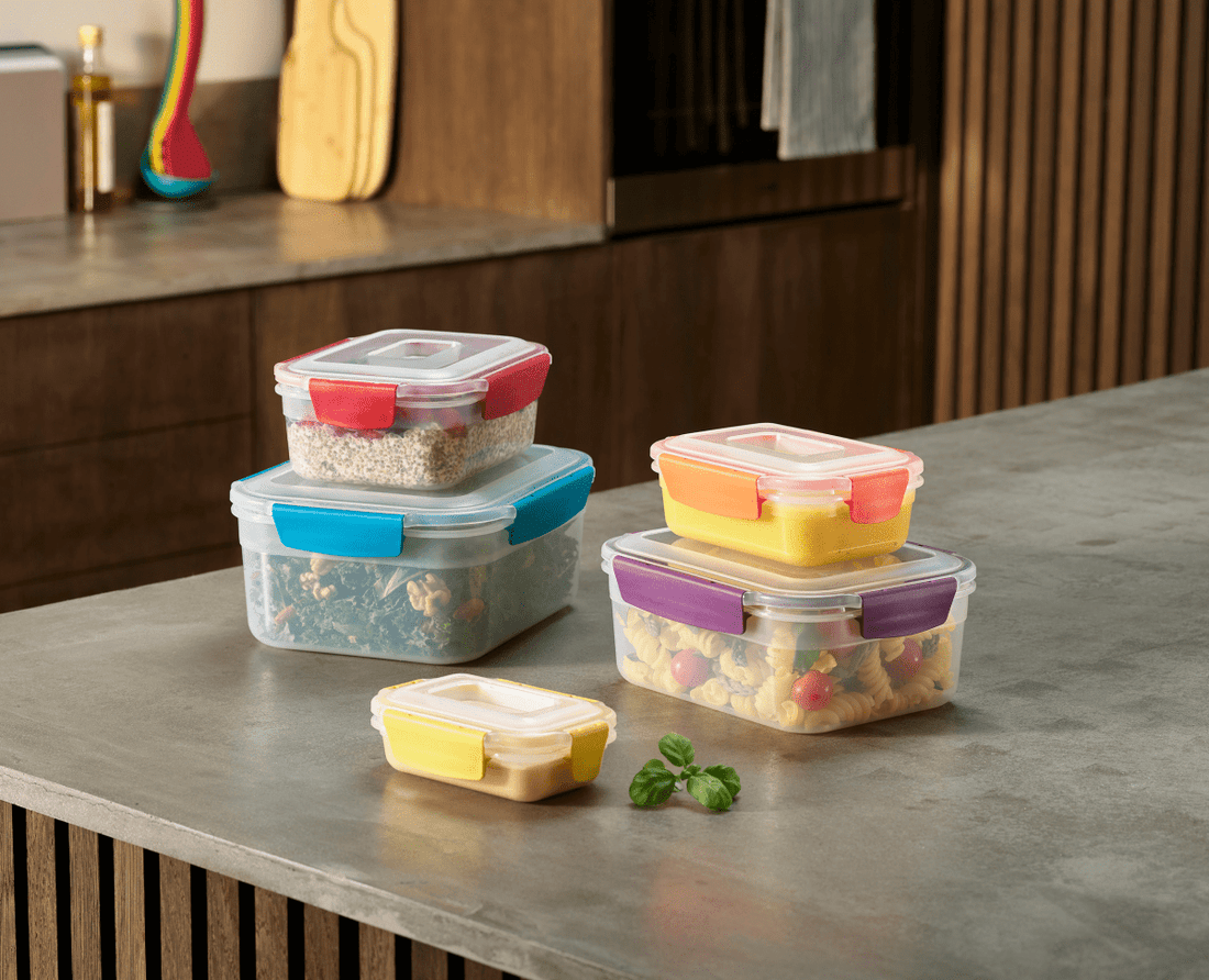 Nest™ Lock 5 - piece Multicolour Food Container Set - RUTHERFORD & Co