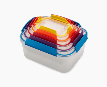 Nest™ Lock 5 - piece Multicolour Food Container Set - RUTHERFORD & Co