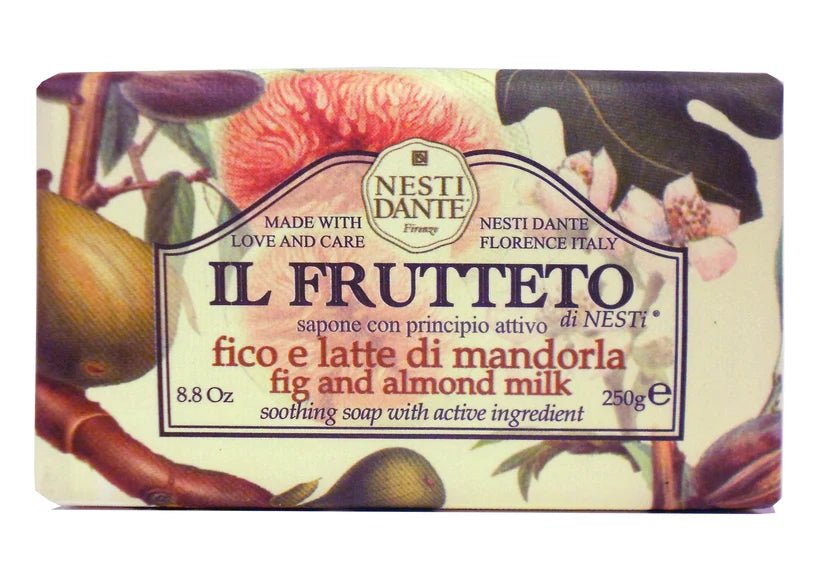 Nesti Dante Il Frutteto Fig & Almond Milk Soap Bar 250g - RUTHERFORD & Co