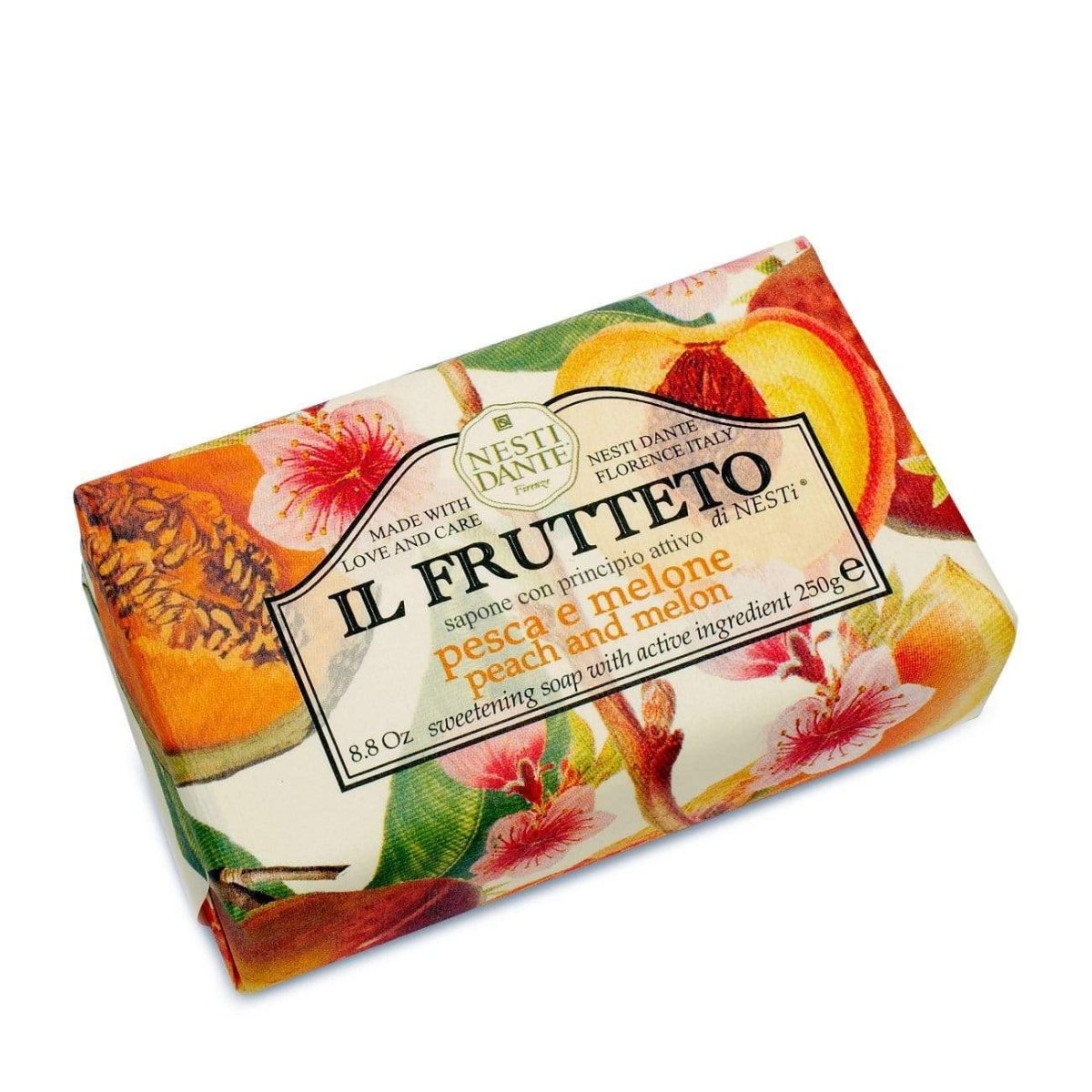 Nesti Dante Peach & Melon Soap 250g - RUTHERFORD & Co