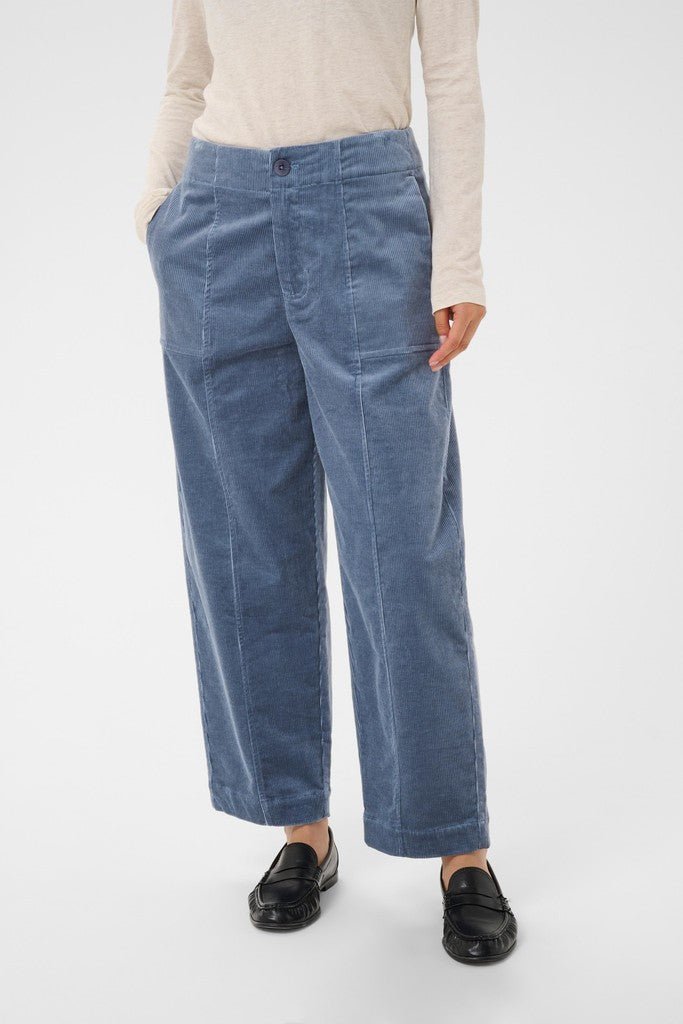 NettaPW Trousers - Flint Stone - RUTHERFORD & Co
